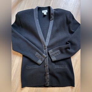 Vintage JH Collectibles Classic 100% Merino Wool oversized cardigan